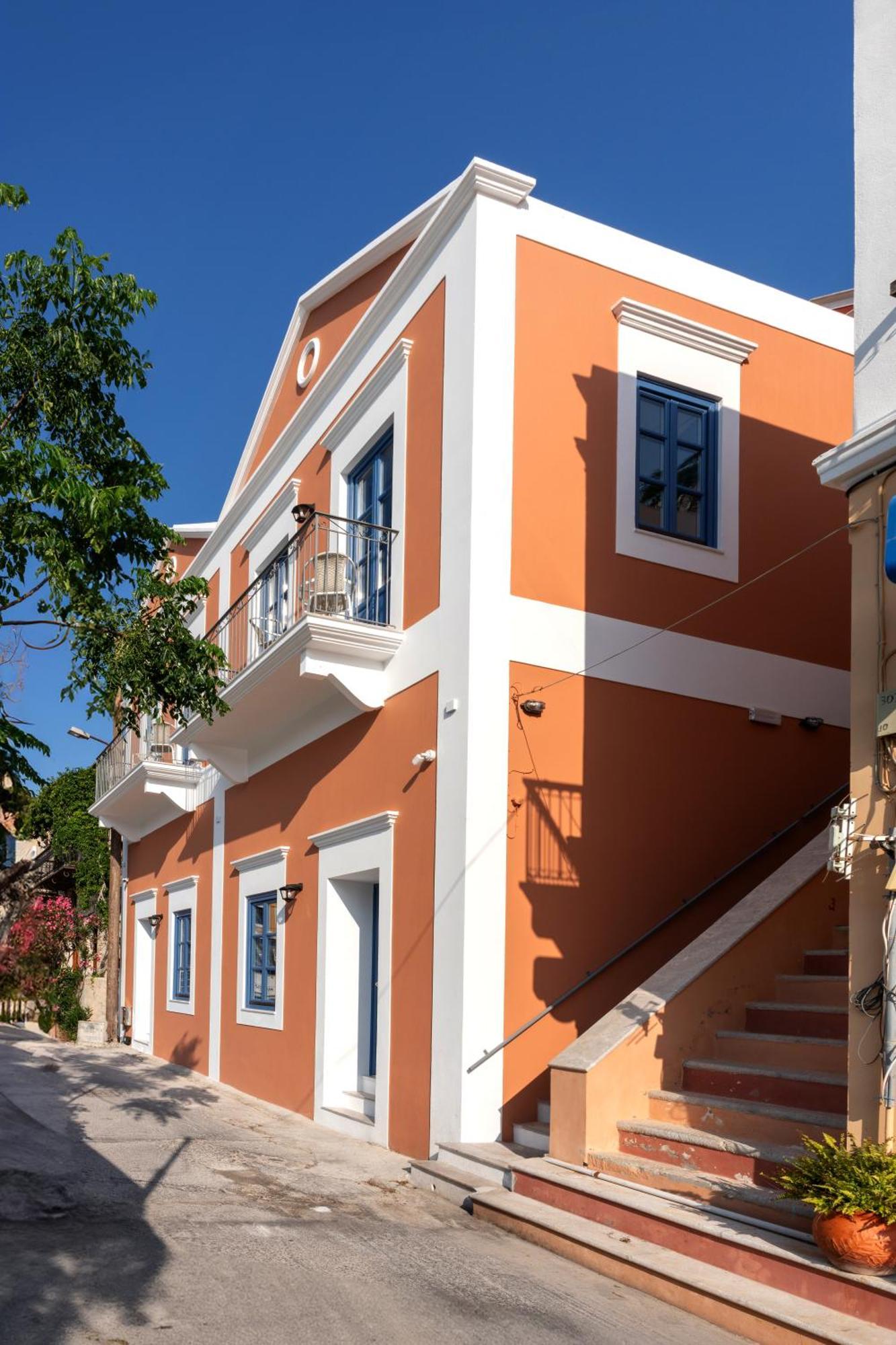 Porto Harani Seaside Apartments Đảo Sými Ngoại thất bức ảnh